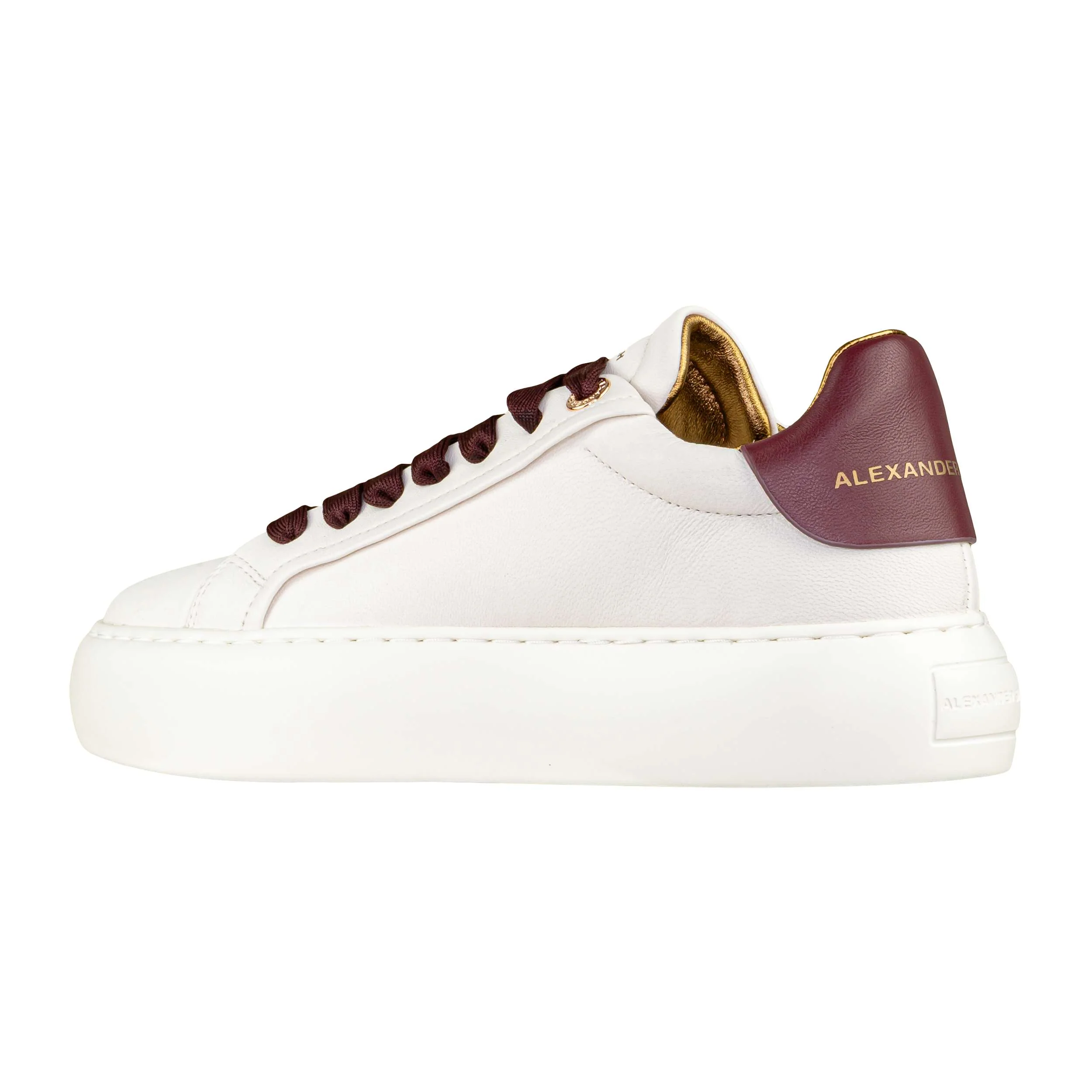 ALEXANDER SMITH SOHO WOMAN WHITE BORDEAUX - Image 3