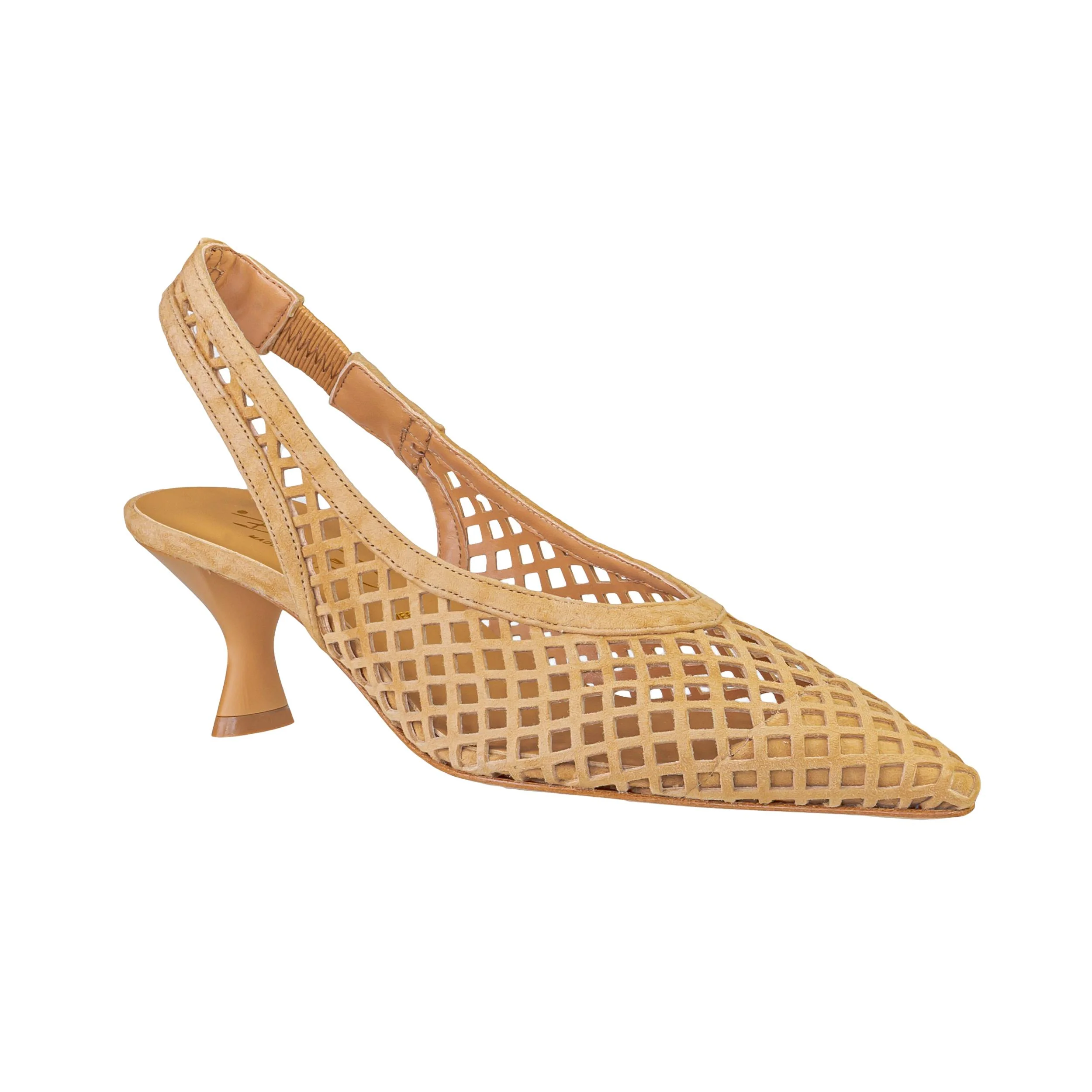BIANCA DI 1663 SLINGBACK CAMOSCIO CAMEL - Image 2