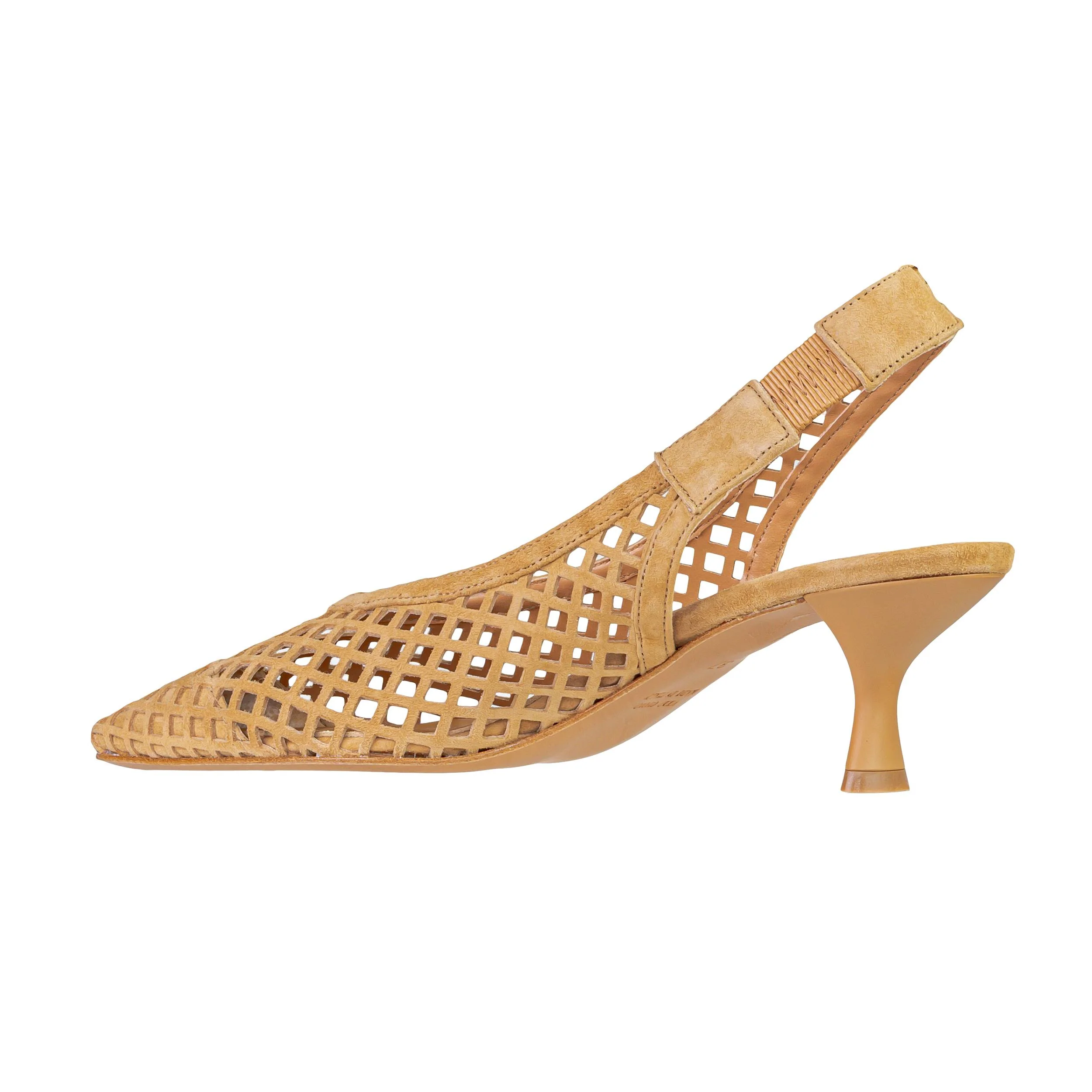 BIANCA DI 1663 SLINGBACK CAMOSCIO CAMEL - Image 3