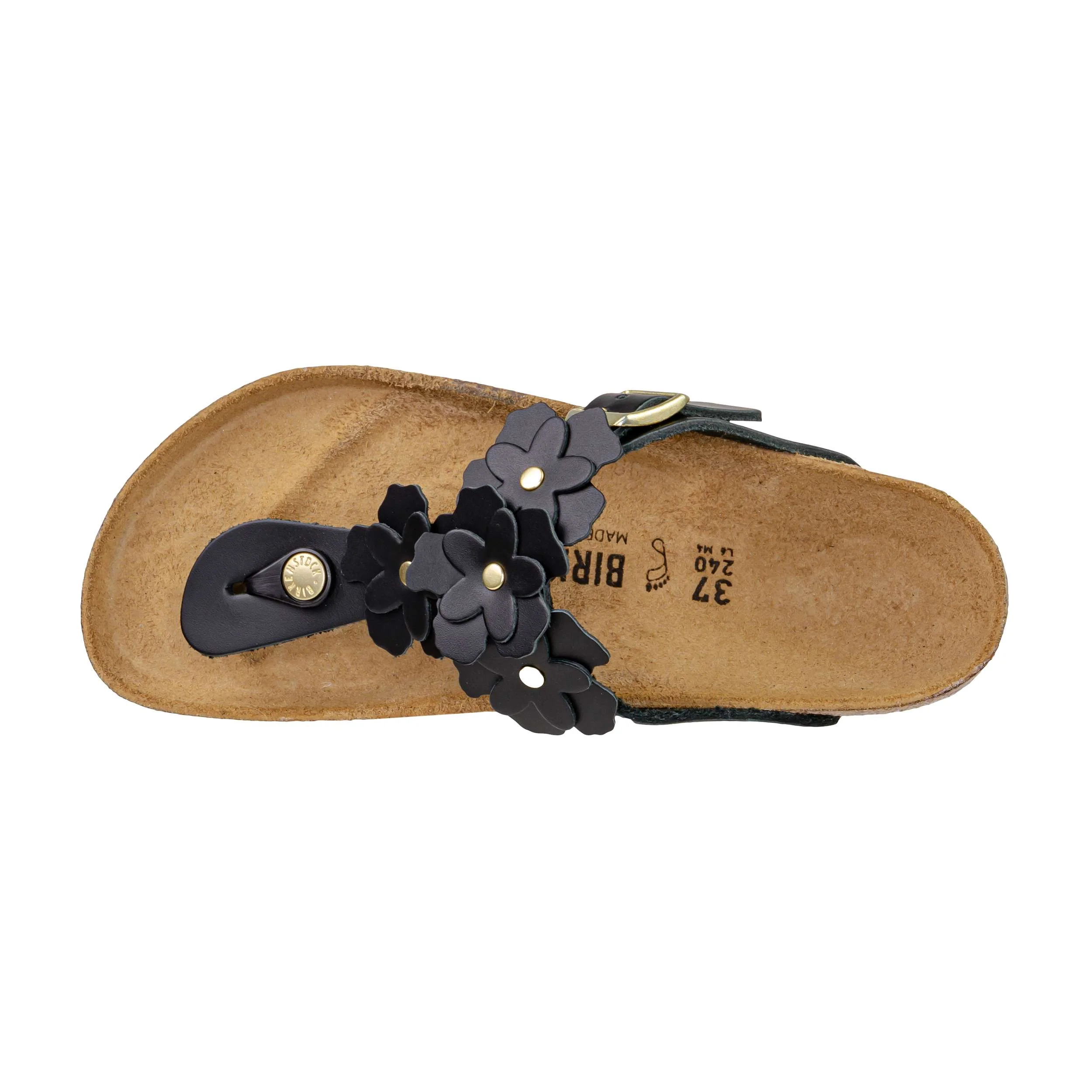 BIRKENSTOCK 1026693 GIZEH FLOWERS BLACK - Image 3