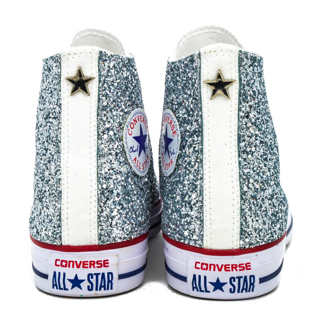 CONVERSE PERSONALIZZATE ARGENTO DANIEL - Image 6