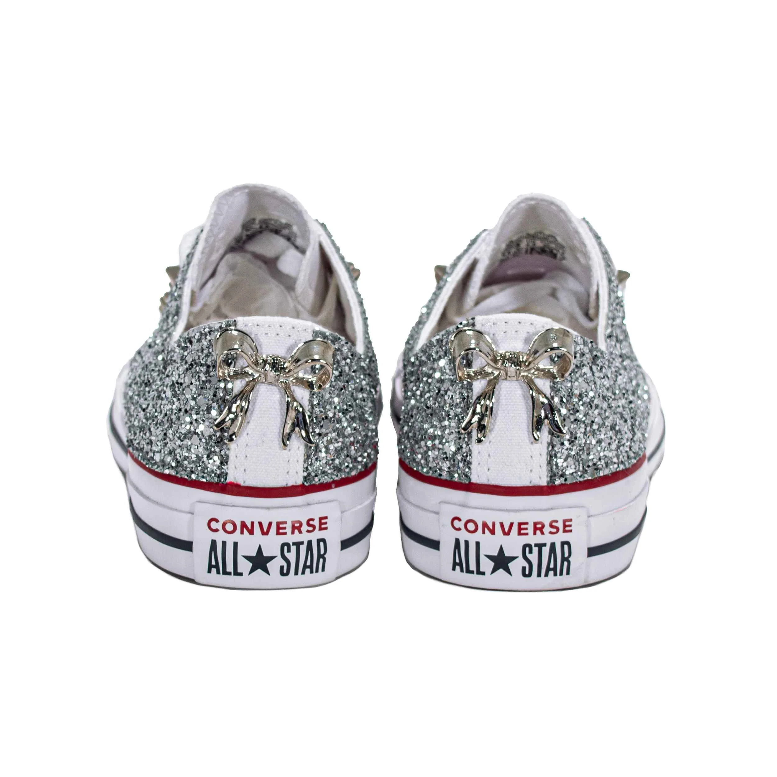 CONVERSE PERSONALIZZATE ARGENTO EUSEBIO - Image 6
