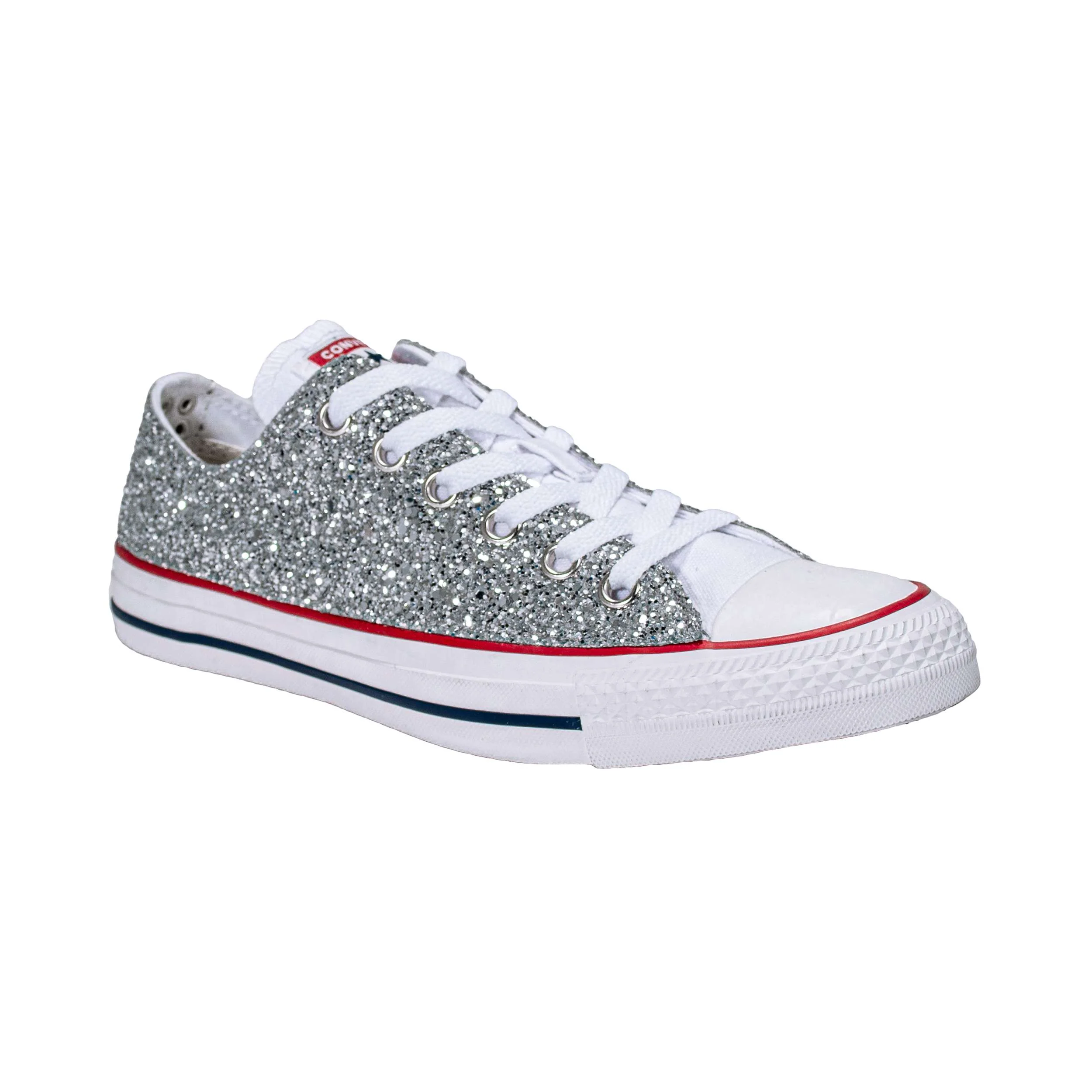 CONVERSE PERSONALIZZATE ARGENTO GABRIEL - Image 3