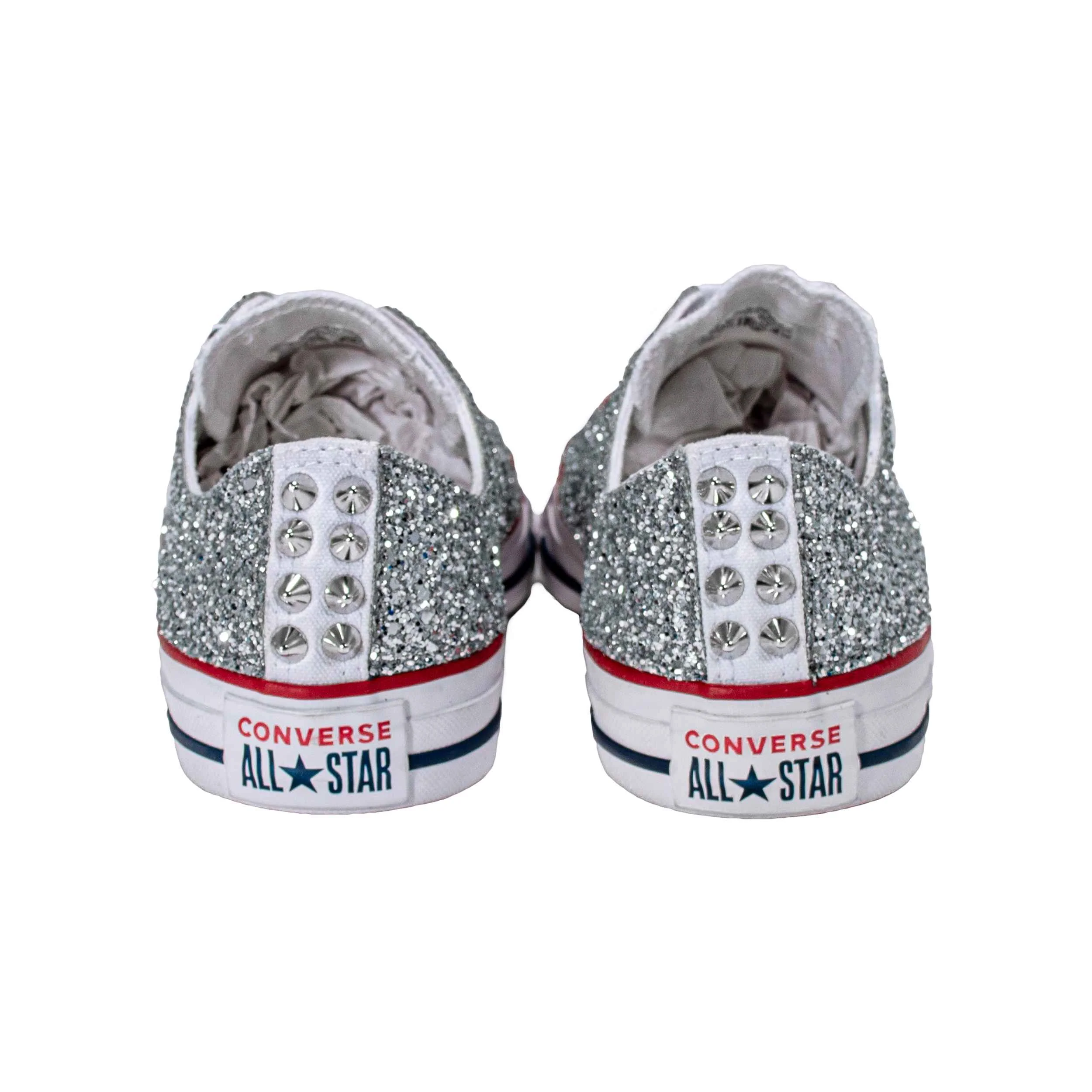 CONVERSE PERSONALIZZATE ARGENTO GABRIEL - Image 6