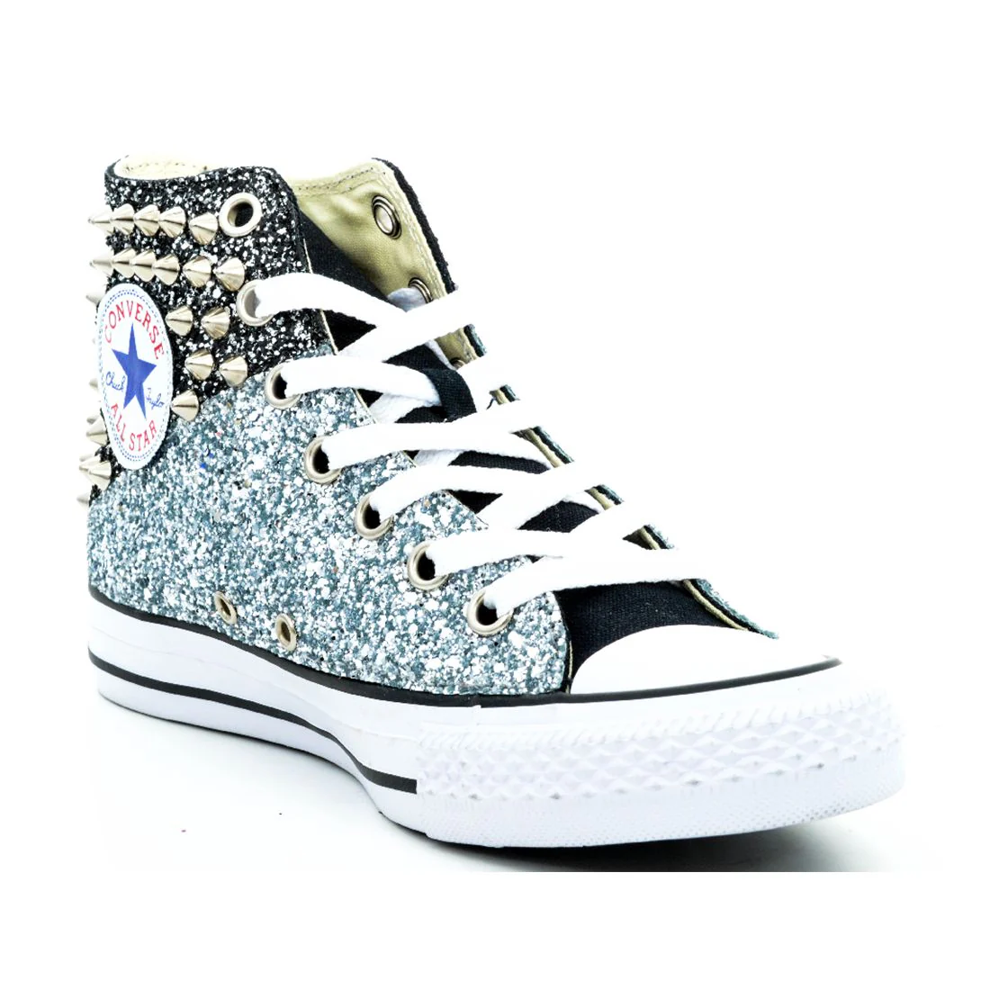 CONVERSE PERSONALIZZATE ARGENTO LEANDRO - Image 3