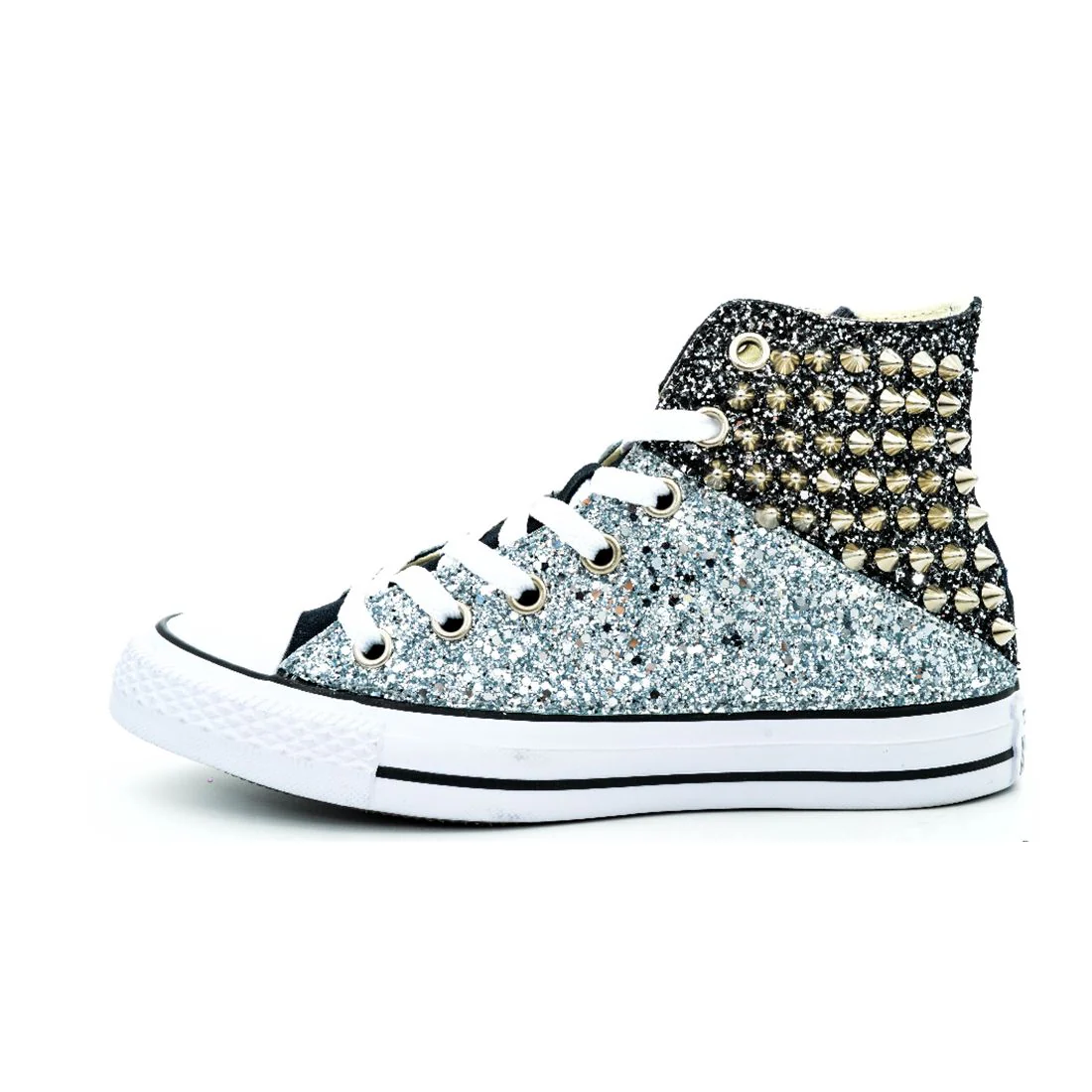 CONVERSE PERSONALIZZATE ARGENTO LEANDRO - Image 5