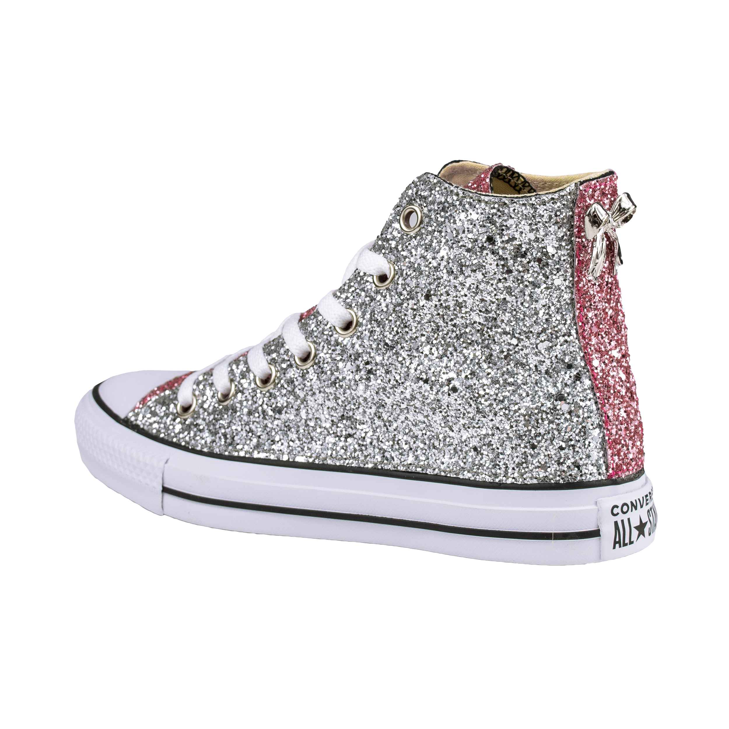 CONVERSE PERSONALIZZATE ARGENTO ZOEY - Image 5