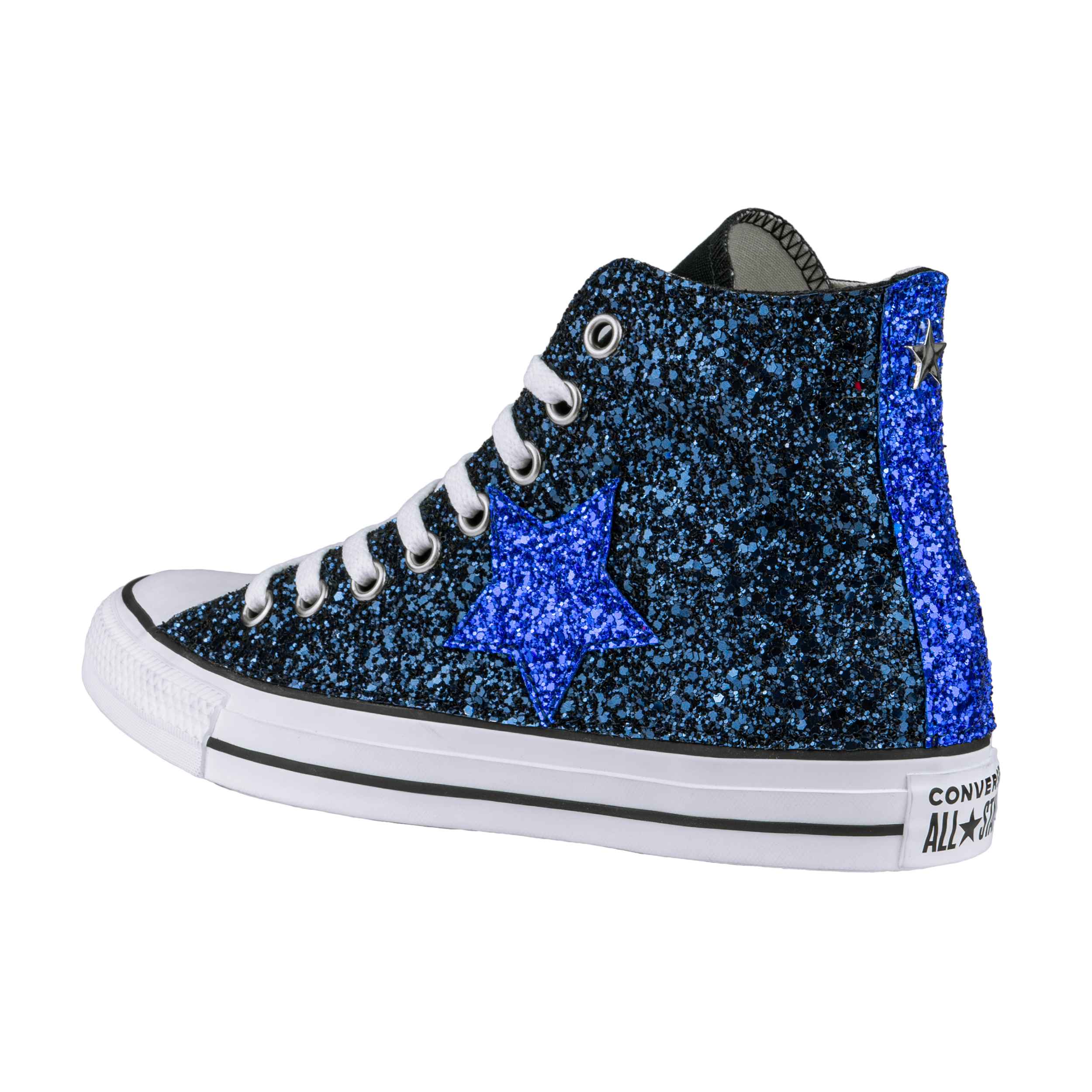 CONVERSE PERSONALIZZATE BLU TIRANA - Image 5