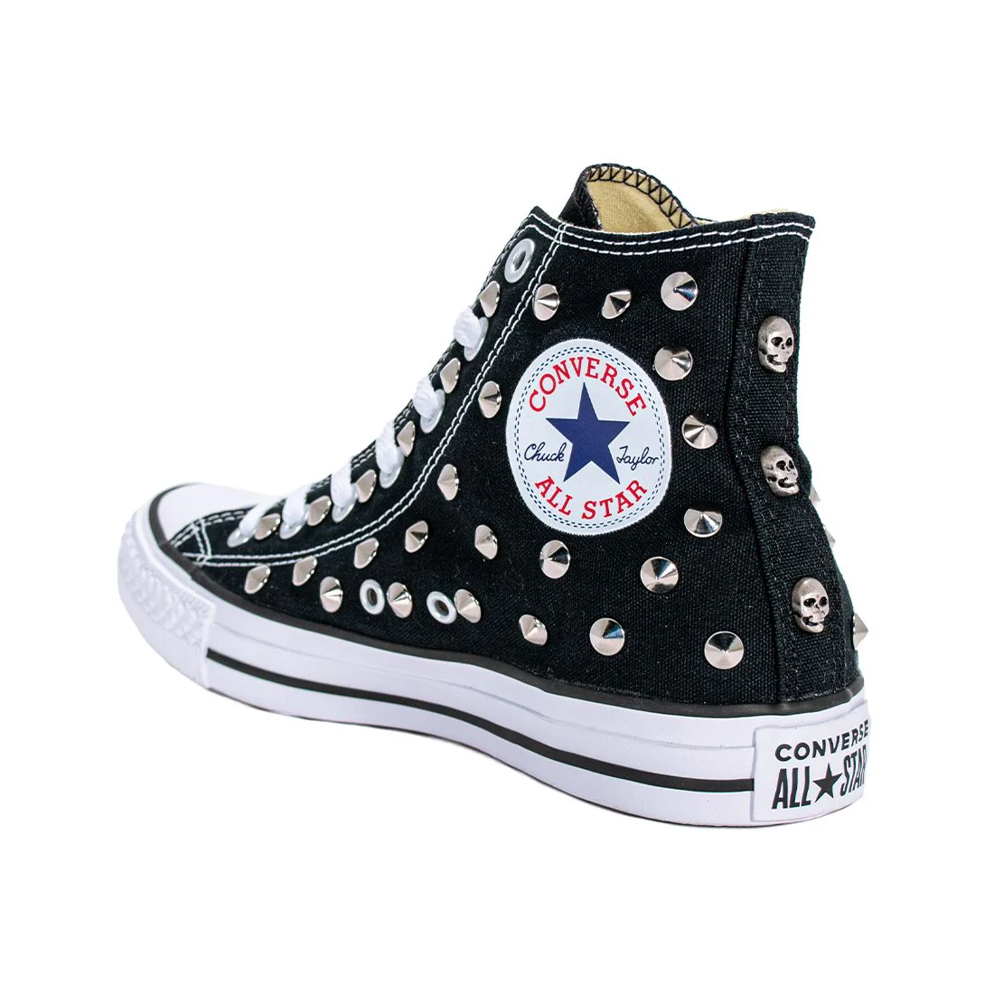CONVERSE PERSONALIZZATE NERA ELMO - Image 5