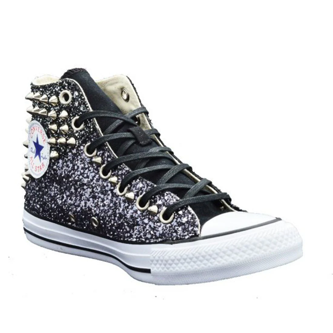 CONVERSE PERSONALIZZATE NERA HUGO - Image 2