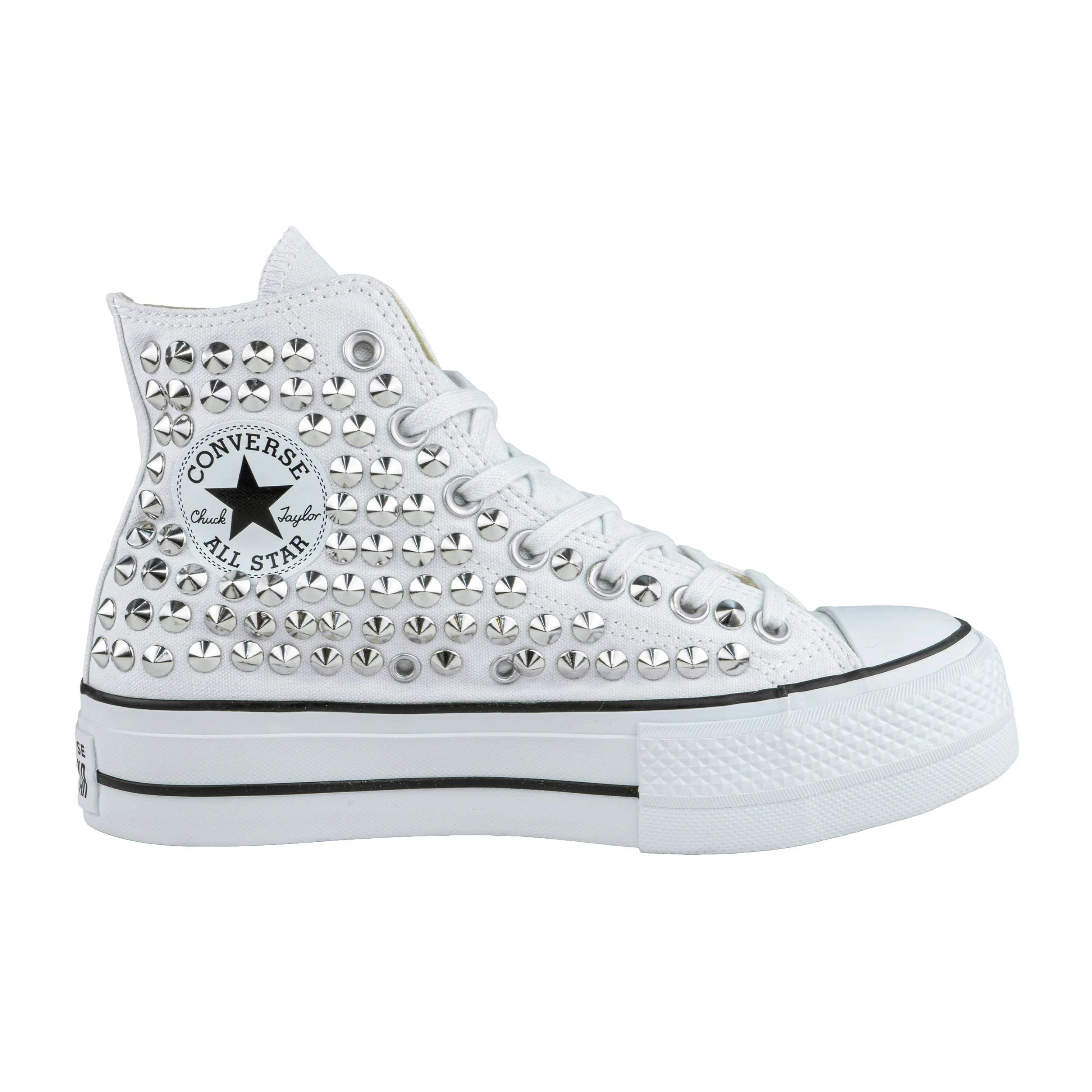 CONVERSE PLATFORM PERSONALIZZATE BIANCA IDRA - Image 2
