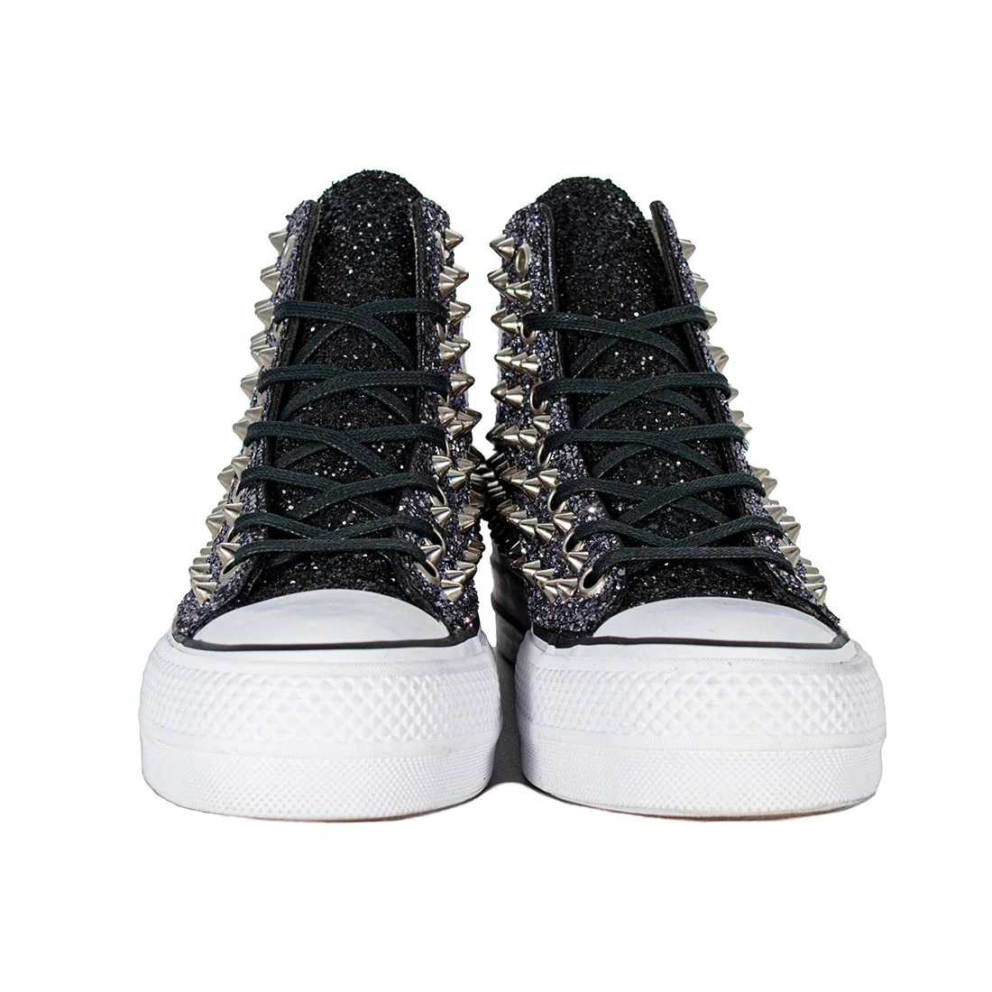 CONVERSE PLATFORM PERSONALIZZATE NERA HUGO - Image 4