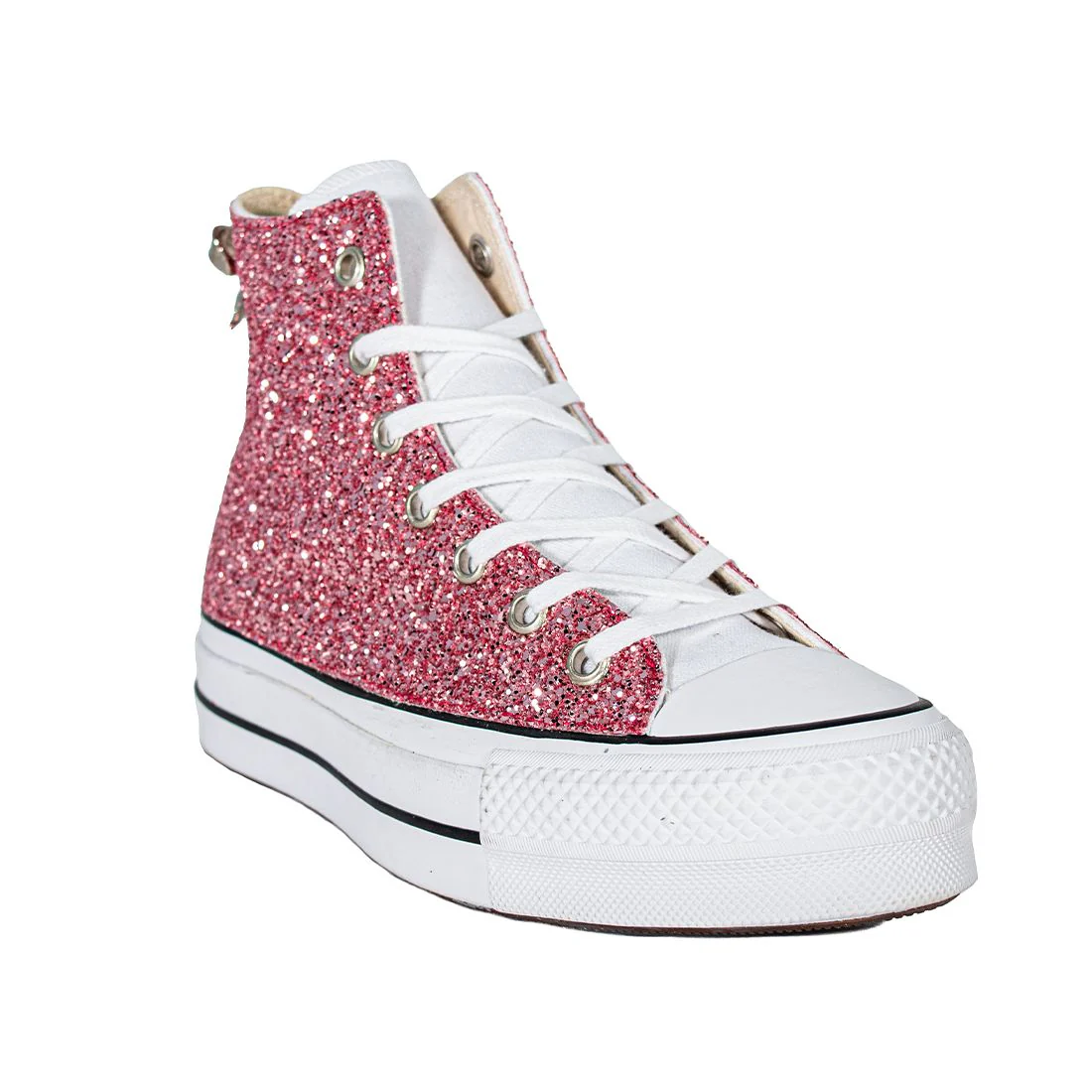 CONVERSE PLATFORM PERSONALIZZATE ROSA MONDRIAN - Image 3