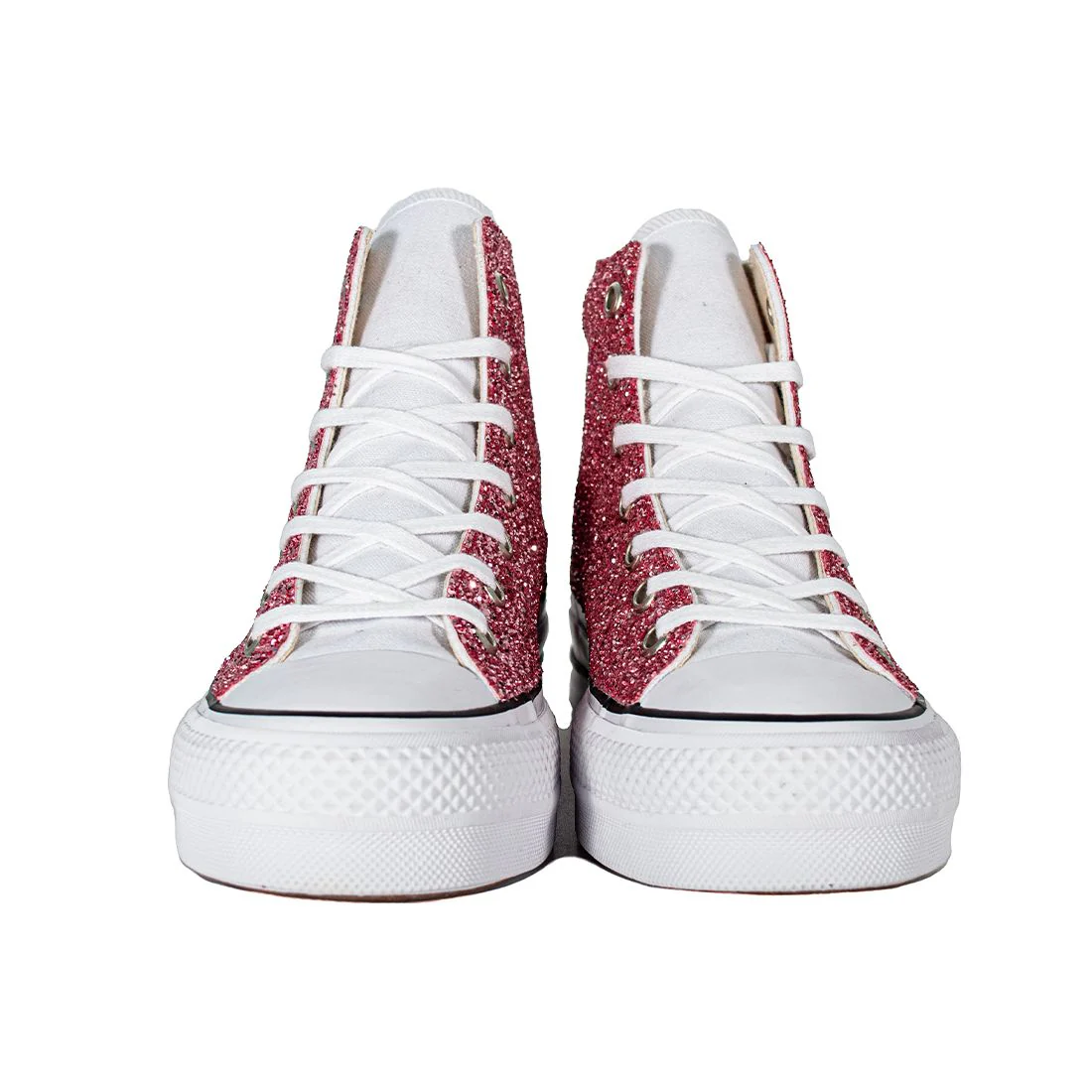 CONVERSE PLATFORM PERSONALIZZATE ROSA MONDRIAN - Image 4