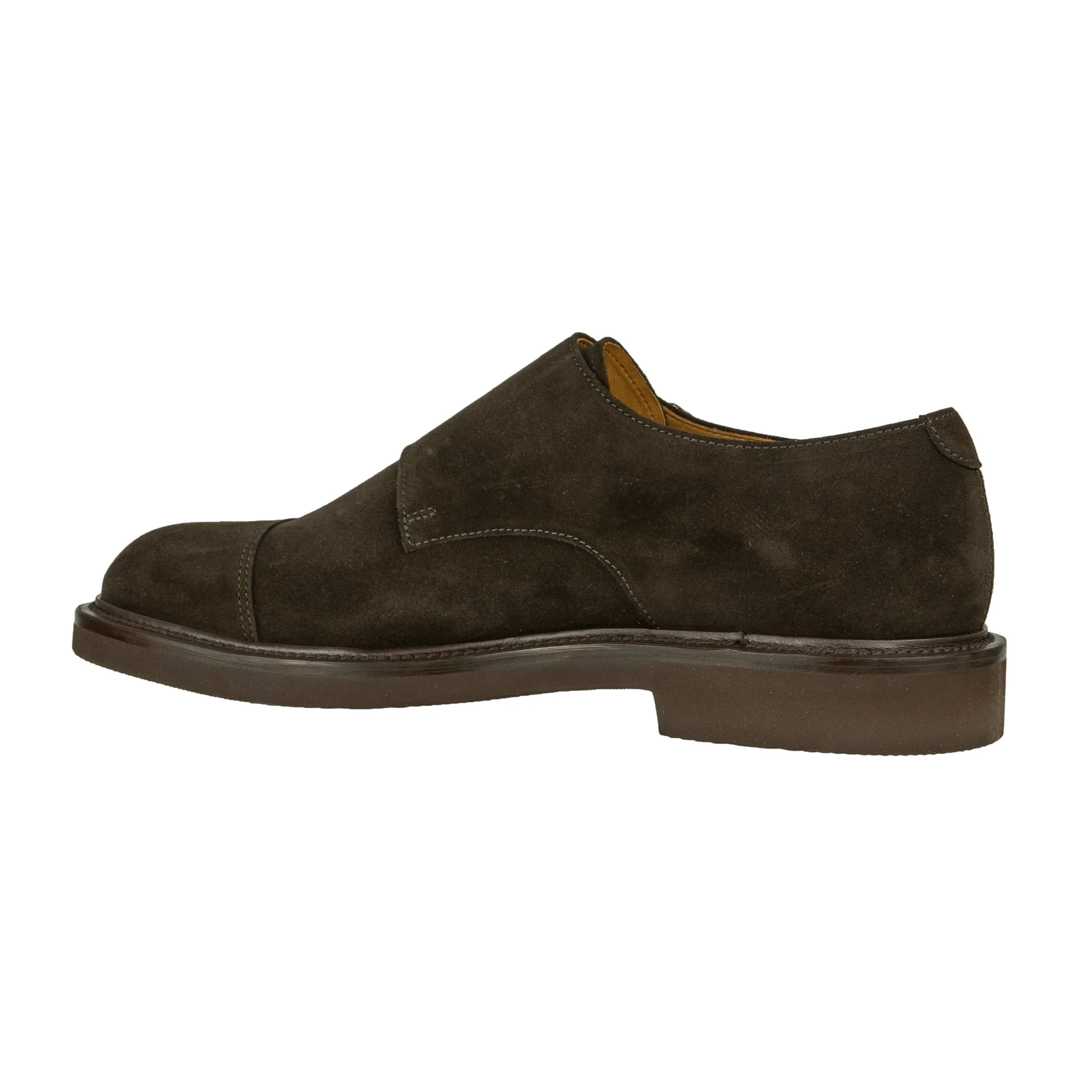 DOUGLAS DOPPIA FIBBIA 788 SUEDE 110 TESTA DI MORO XL VIBRAM - Image 3