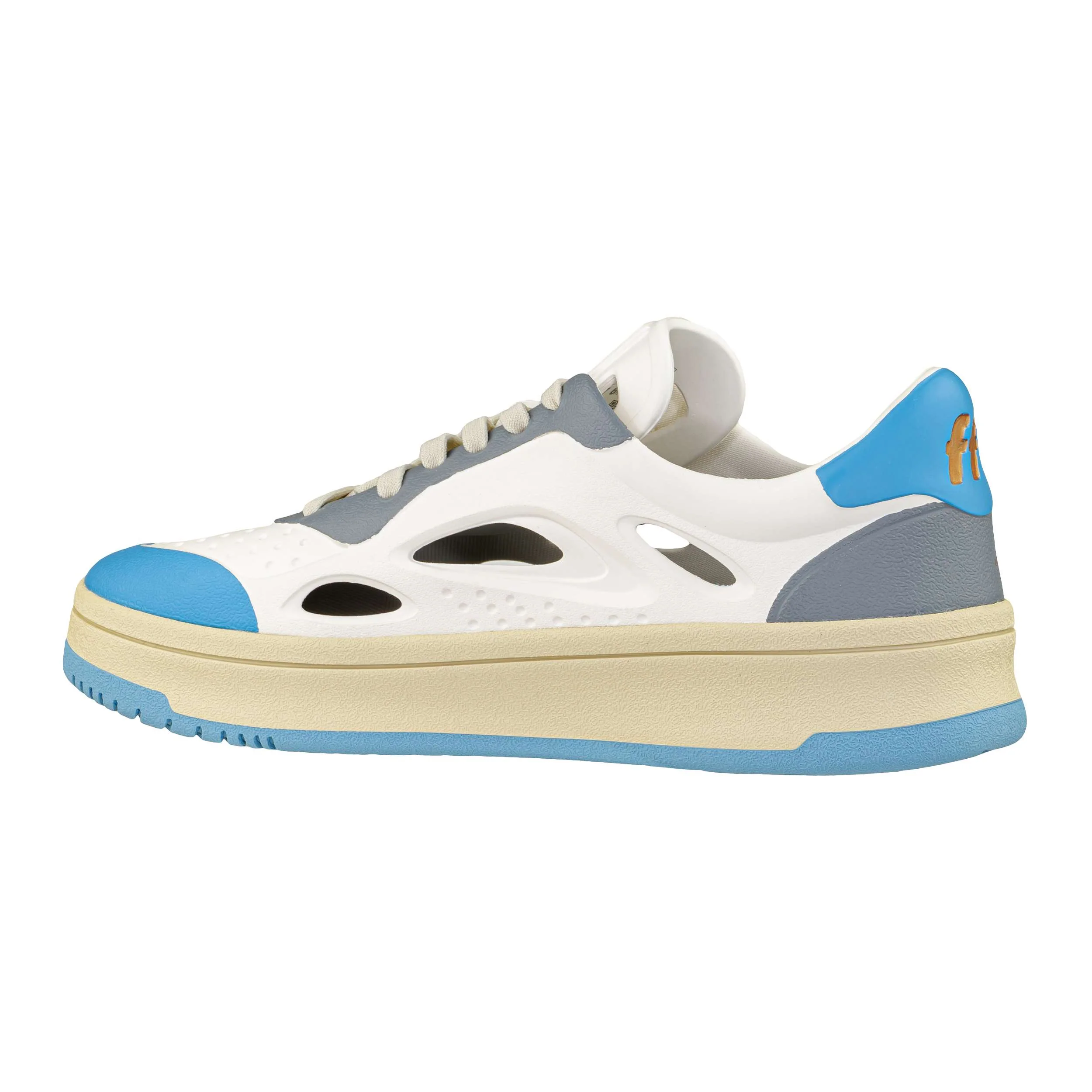 FOAMERS SNEAKERS F5 OFF WHITE-BLUE/GRAY - Image 3