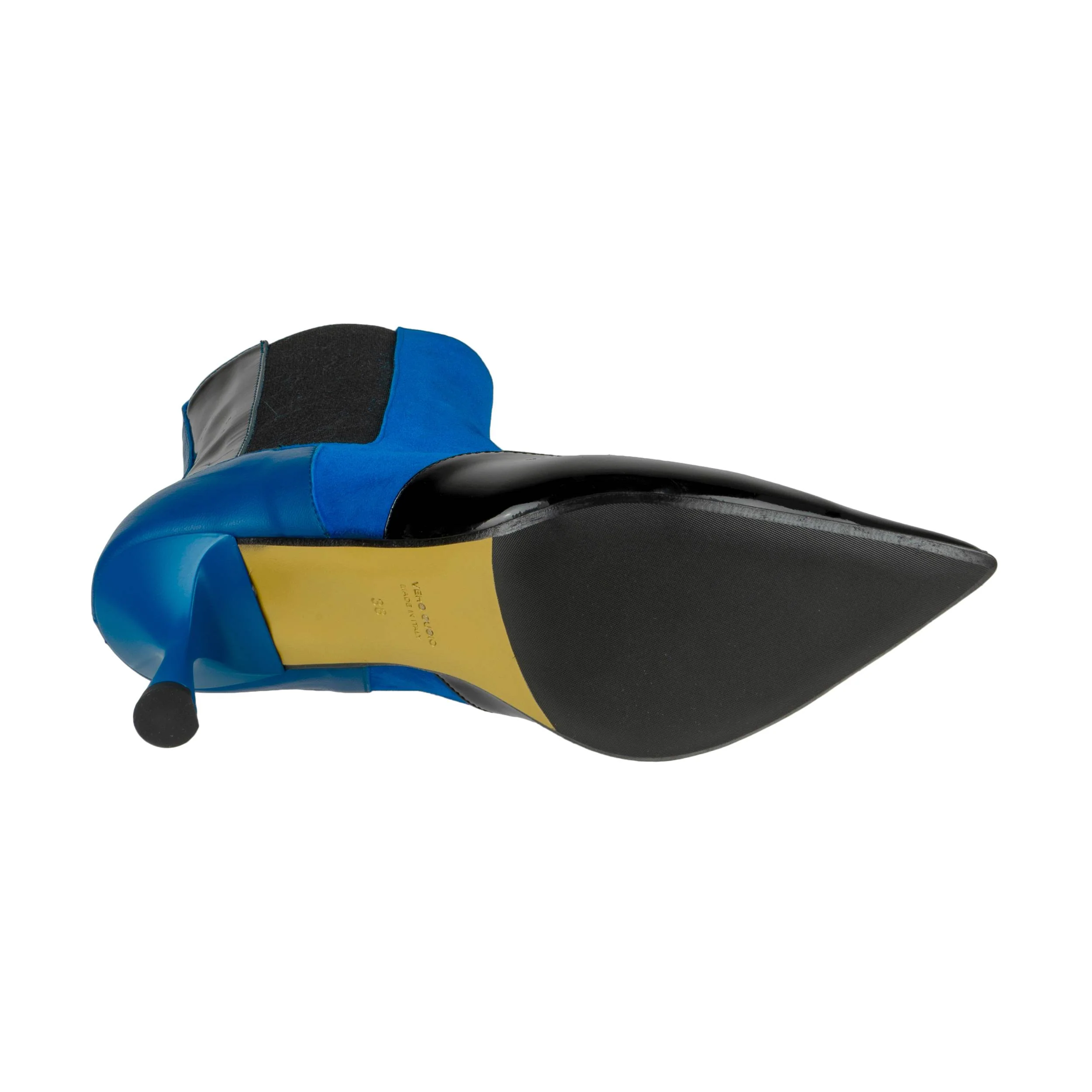 ISABELLE PARIS IS780 TRONCHETTO CAMOSCIO BLUETTE - Image 4