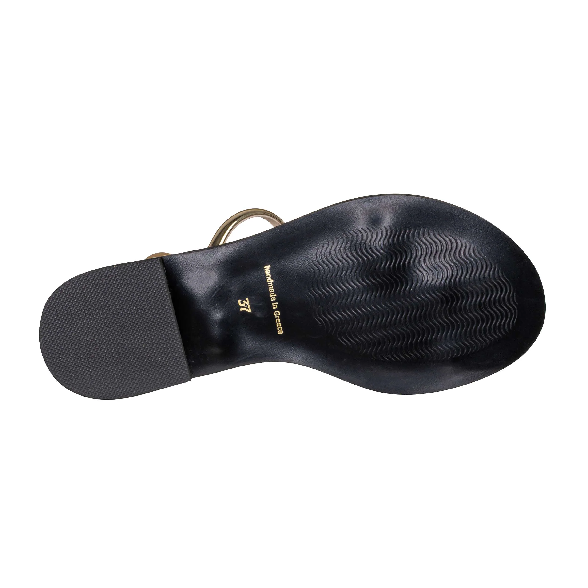 MOSAIC SANDALO ELEAN BLACK-GOLD - Image 4