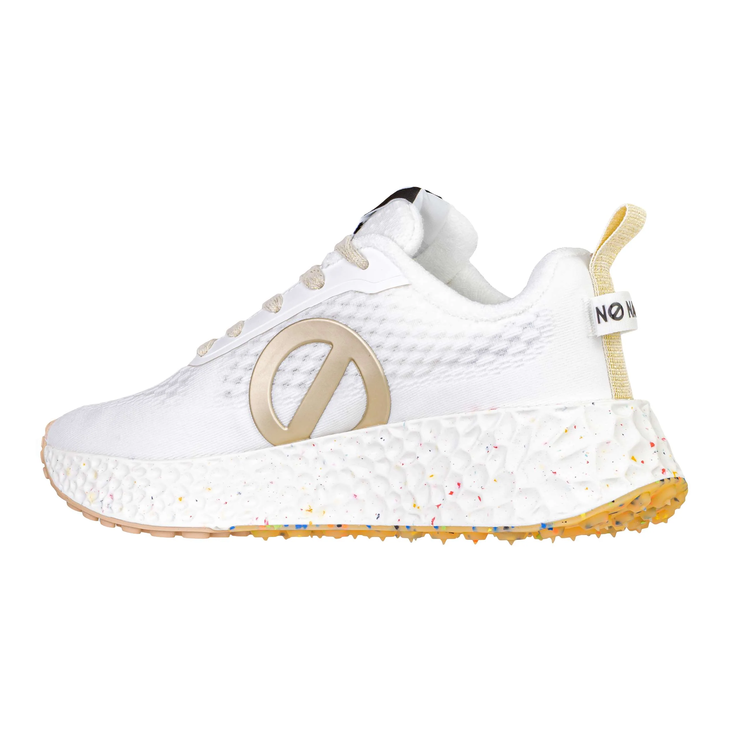 NO NAME CARTER FLY WHITE/MAT GOLD - Image 3