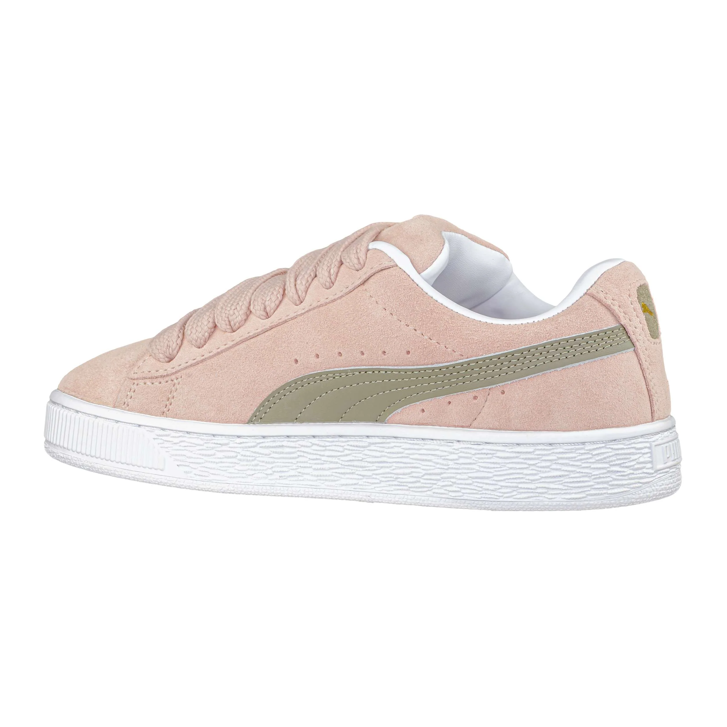 PUMA SUEDE XL 395205 55 ROSE QUARTZ-VELVET MOSS-WHITE - Image 3