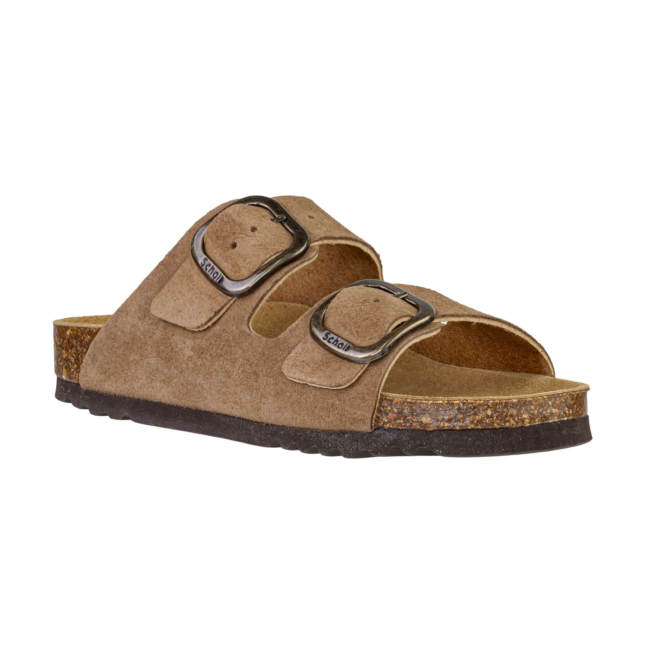SCHOLL NOELLE SUEDE DARK BEIGE - Image 2