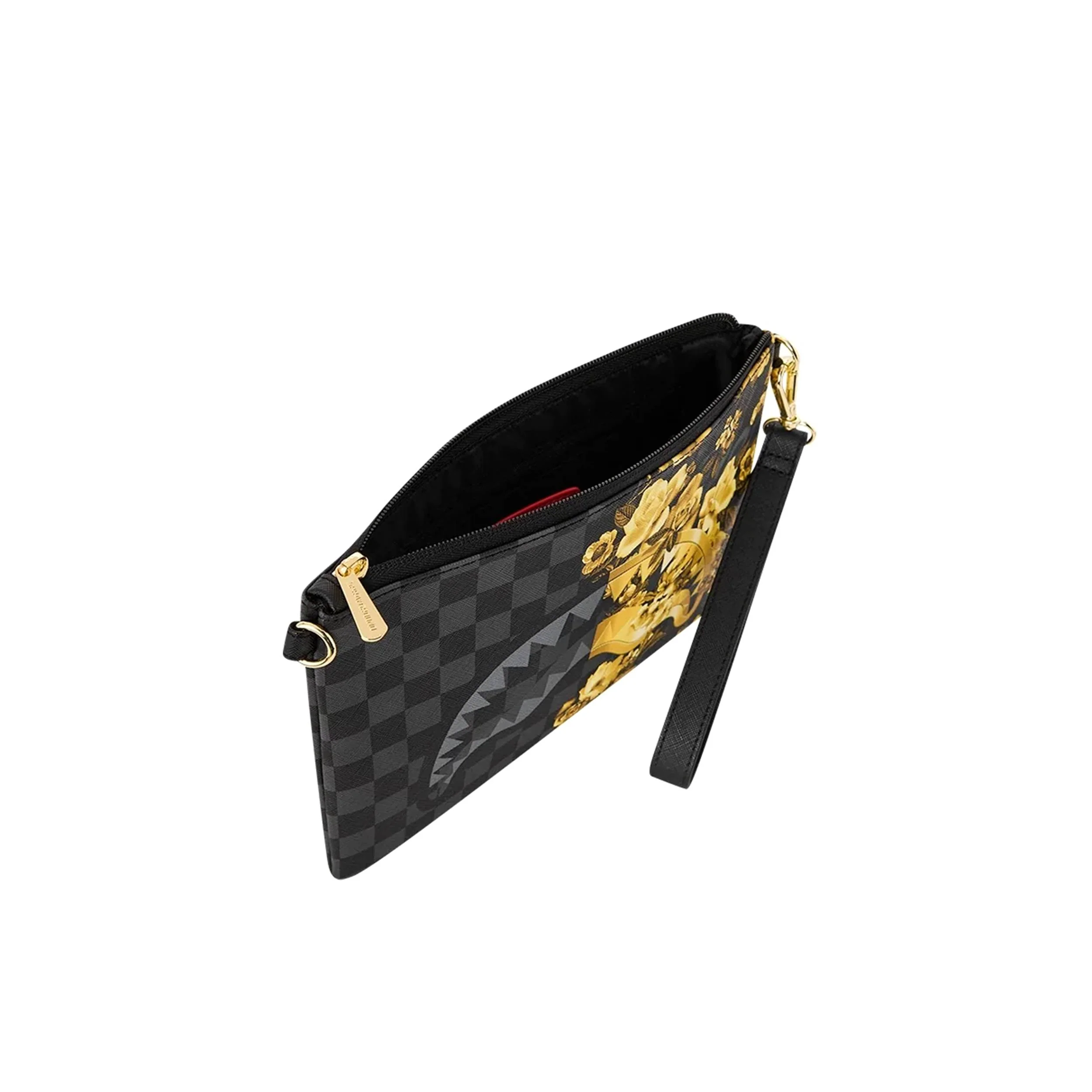 SPRAYGROUND GOLD FLORAL REMIX CROSSOVER CLUTCH - Image 5