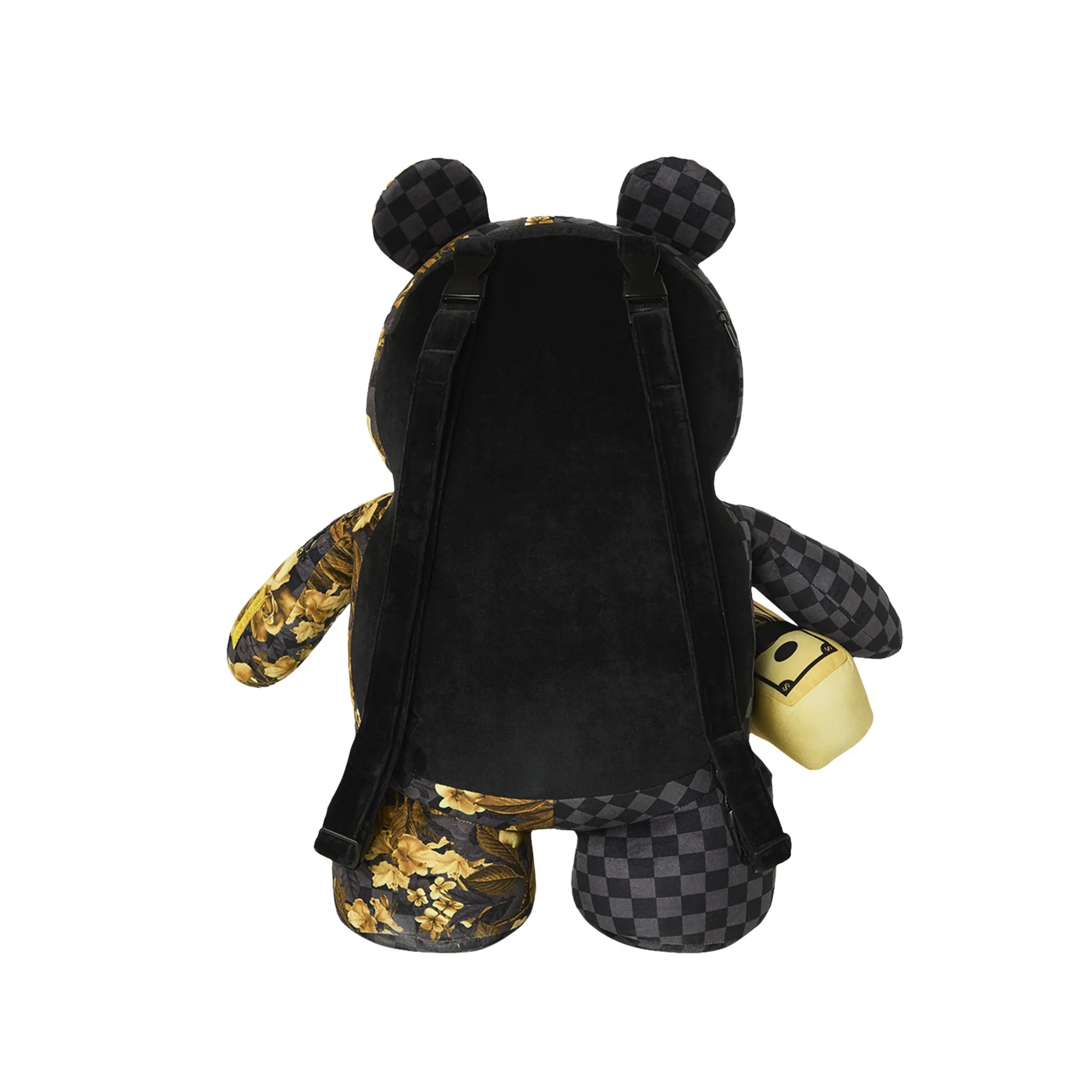 SPRAYGROUND GOLD FLORAL REMIX MONEYBEAR BACKPACK - Image 3