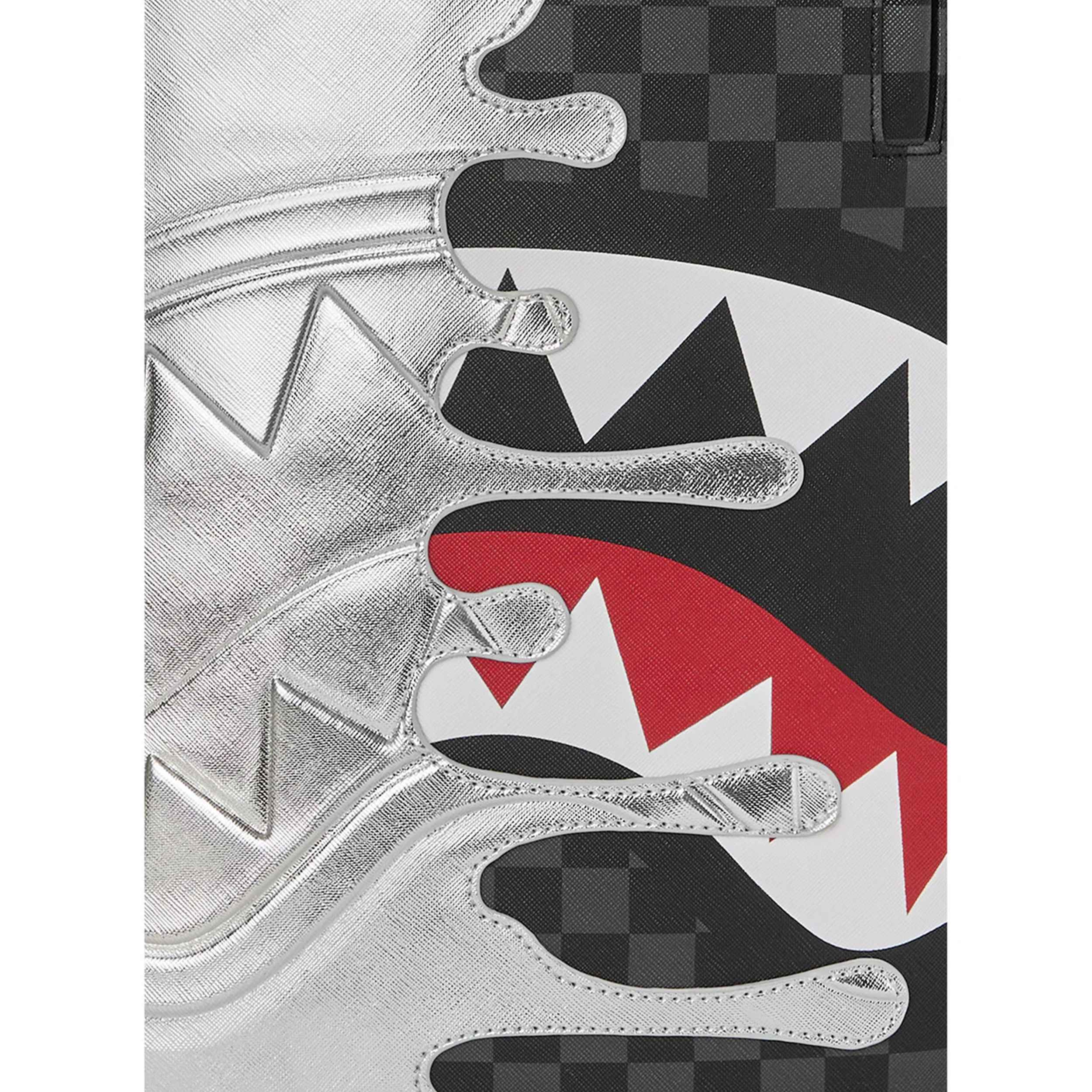 SPRAYGROUND SILVER SIDE DRIP BACKPACK - Image 5
