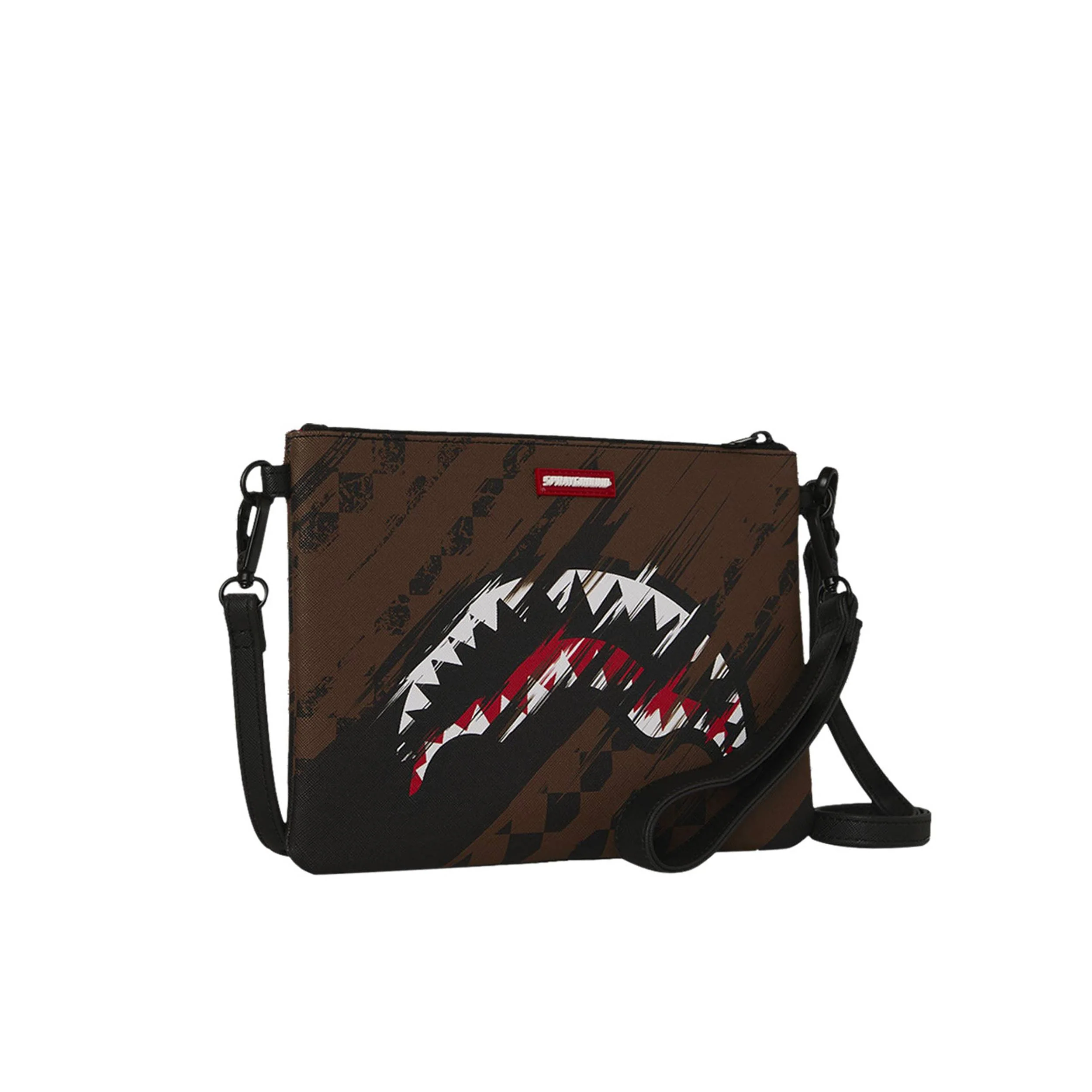 SPRAYGROUND SMEARED GRUNGE CROSSOVER CLUTCH - Image 3